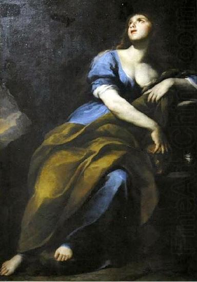 Andrea Vaccaro Penitent Mary Magdalene. china oil painting image